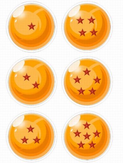 dragon ball anime brooch