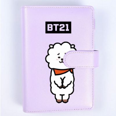 BTS Lamb Purple Candy color notepad notebook