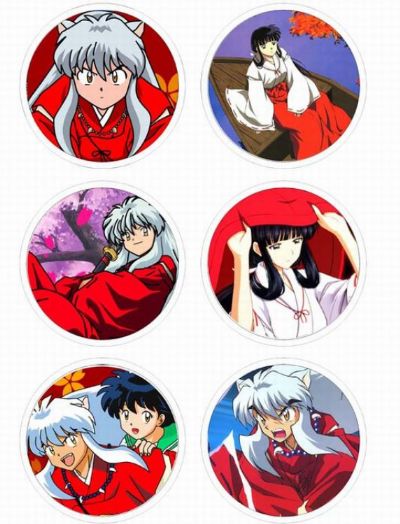 inuyasha anime brooch