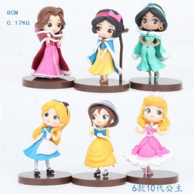 Disney Princess Figure Decoration Model 