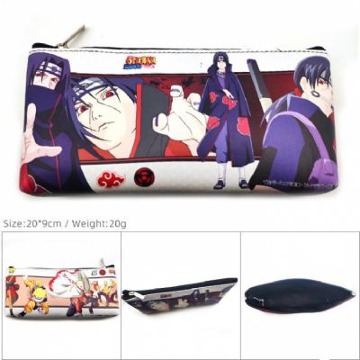 Naruto PU full color zipper storage bag cosmetic b