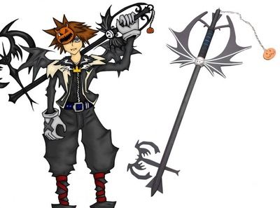 kingdom hearts anime key weapon