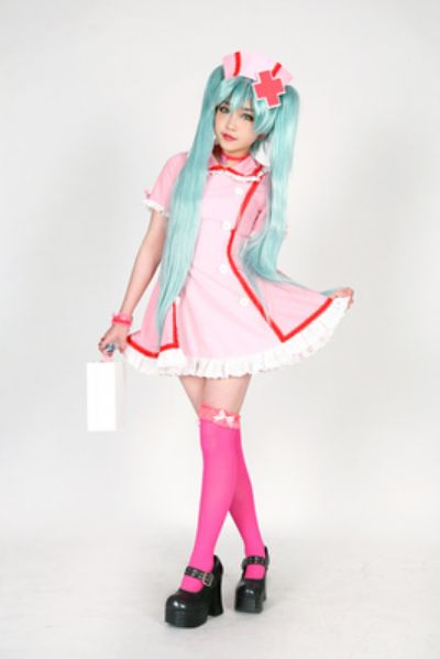 miku.hatsune nurse uniform cos
