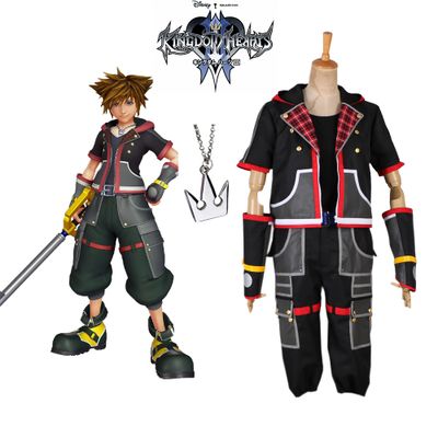 Kingdom Hearts 3 Sora Suit Game Cosplay Costume