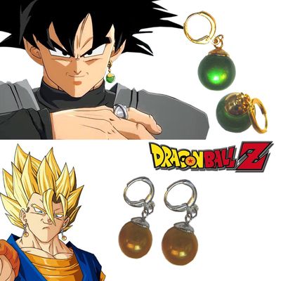 Anime Supreme Kai Black Son Goku Kakarotto Cosplay Ear Clips