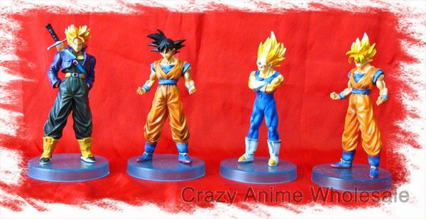 Dragon ball figures(4 pcs)