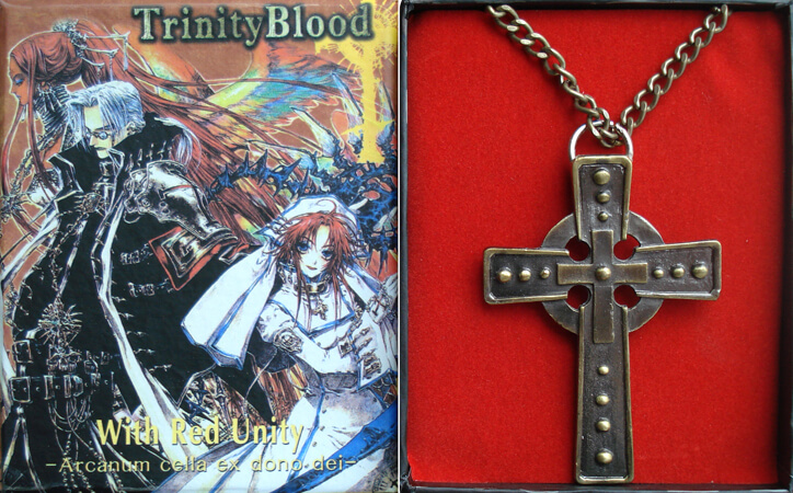 Trinity Blood anime necklace