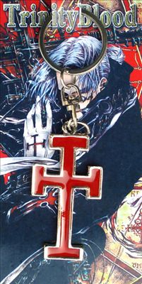 Trinity Blood anime phonestrap