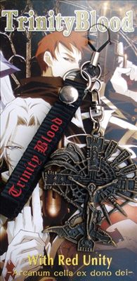 Trinity Blood anime phonestrap