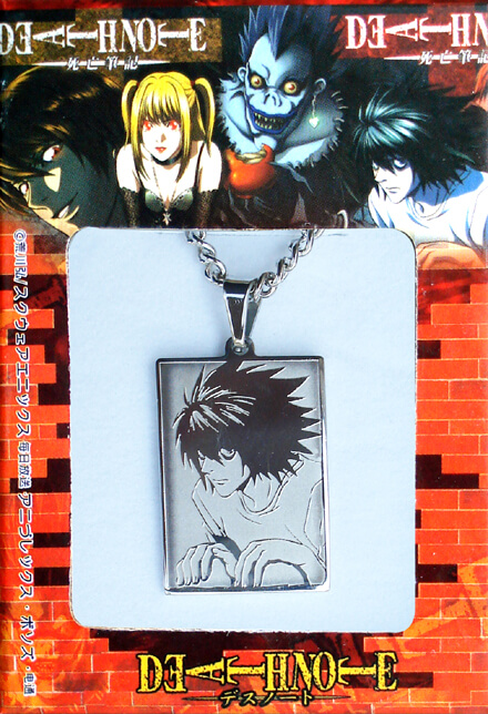 death note anime necklace