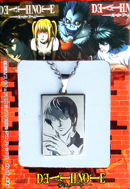 death note anime necklace