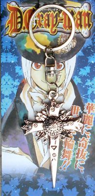 D.Gray-man anime keychain