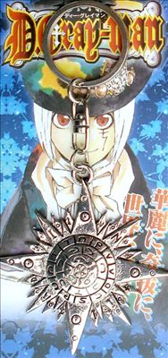 D.Gray-man anime keychain