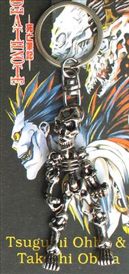 Death note anime keychain