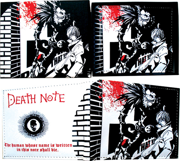 Death note anime wallet