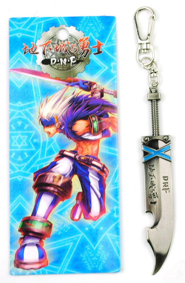 Dungeon N Fighter anime keychain