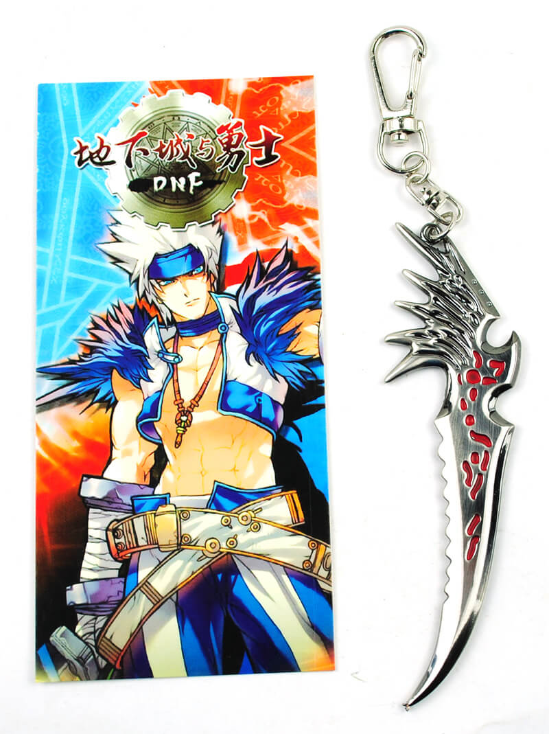 Dungeon N Fighter anime keychain