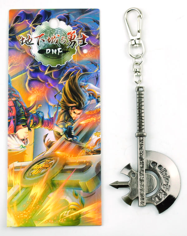 Dungeon N Fighter anime keychain