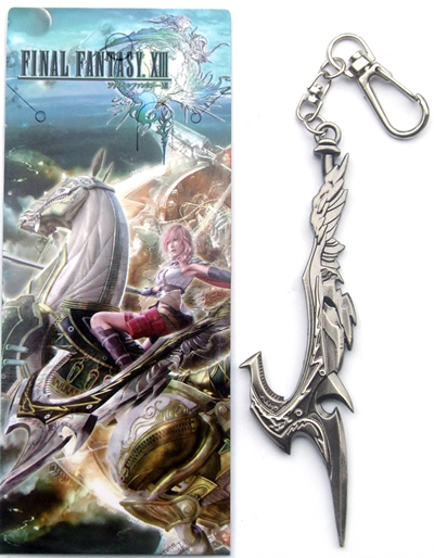 Final Fantasy anime keychain