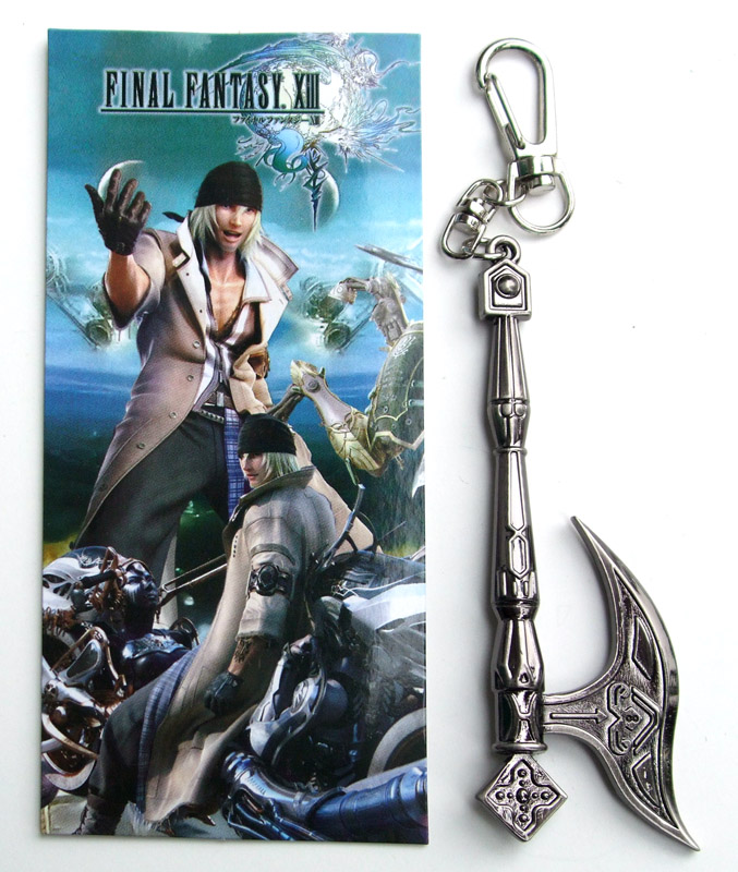 Final Fantasy anime keychain