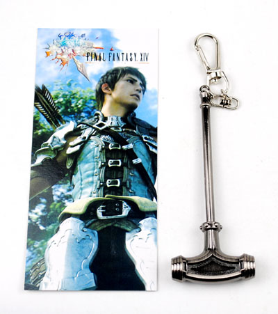 Final Fantasy anime keychain