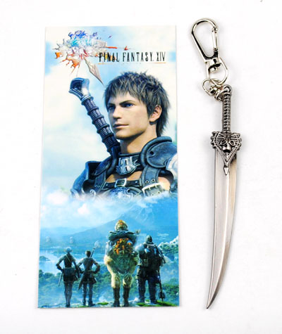 Final Fantasy anime keychain