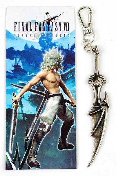 Final Fantasy anime keychain