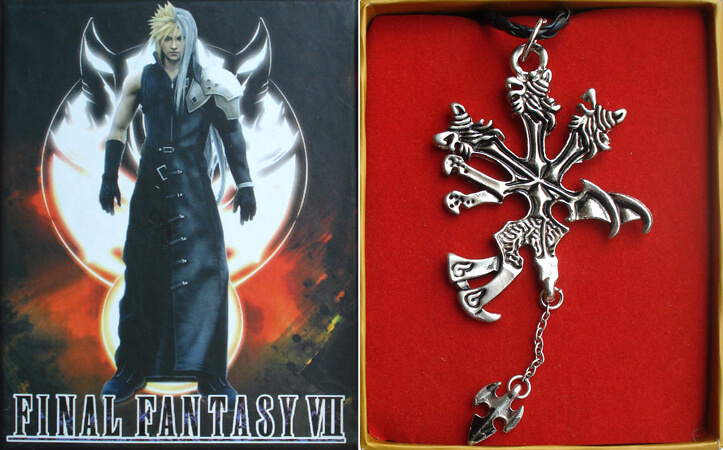 Final Fantasy anime necklace