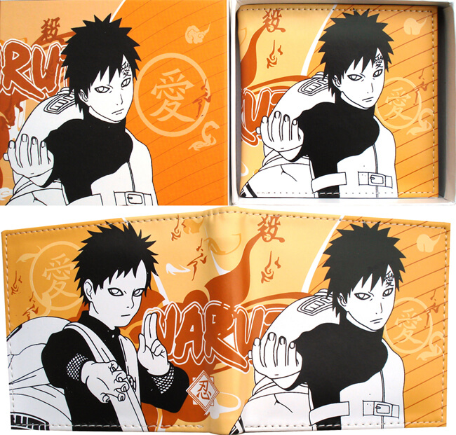 naruto anime wallet