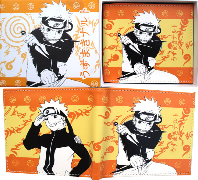 naruto anime wallet