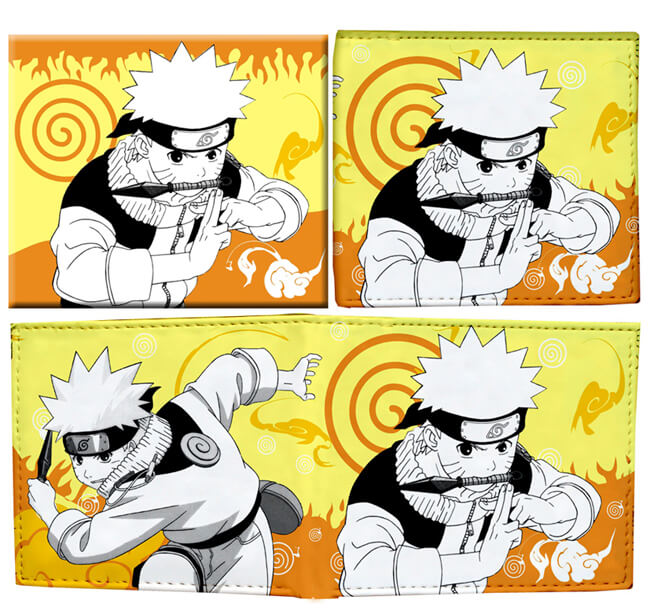 naruto anime wallet