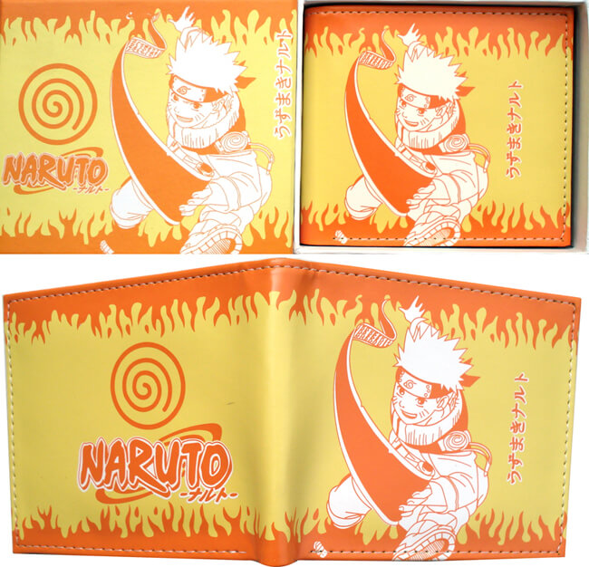 naruto anime wallet