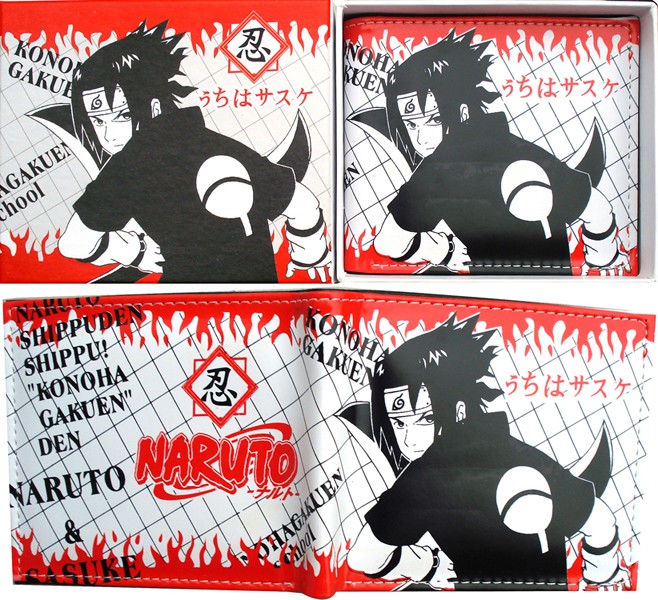 naruto anime wallet