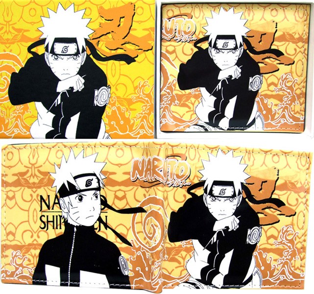 naruto anime wallet