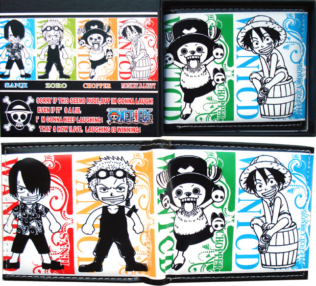 One Piece anime wallet