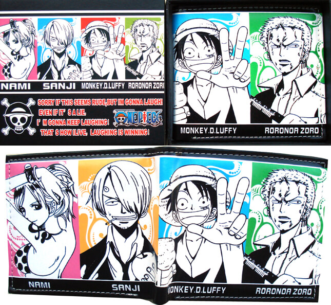 One Piece anime wallet