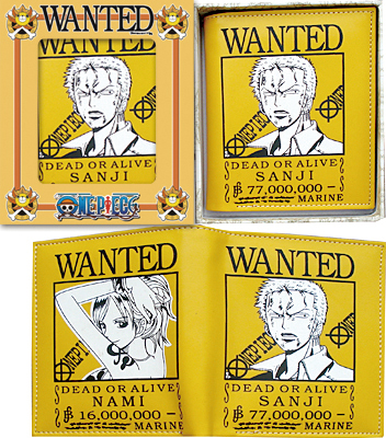 One Piece anime wallet