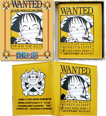 One Piece anime wallet
