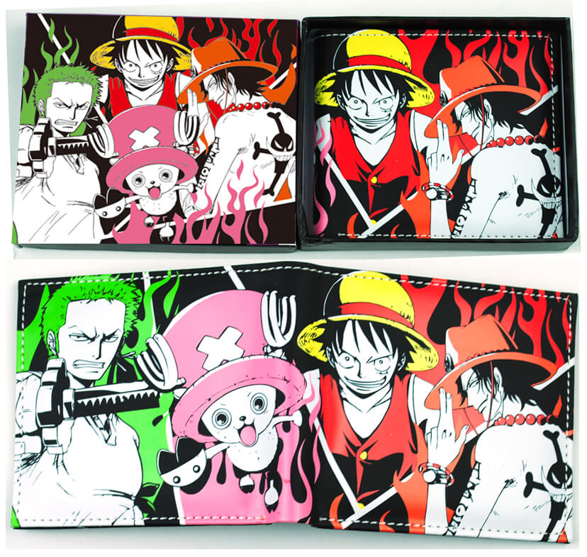 one piece anime keychain