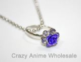 Rozen Maiden ring necklace(purple)