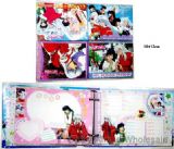 4 styles Inuyasha Classmates catalogue(size:18cm*1