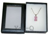 Paradise Kiss square necklace(pink)