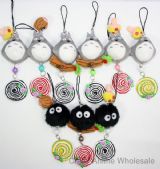 Totoro plush mobile phone line(9pcs)