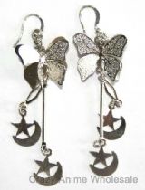 Loveless earring(star,moon)