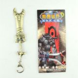 warcraft anime keychain