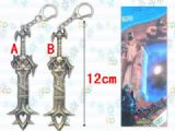 warcraft anime keychain