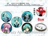 Miku anime brooch