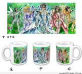 saint seiya anime bottle