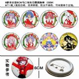 lucky star anime brooch