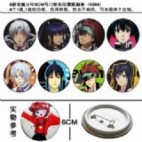 D.gray-man anime brooch